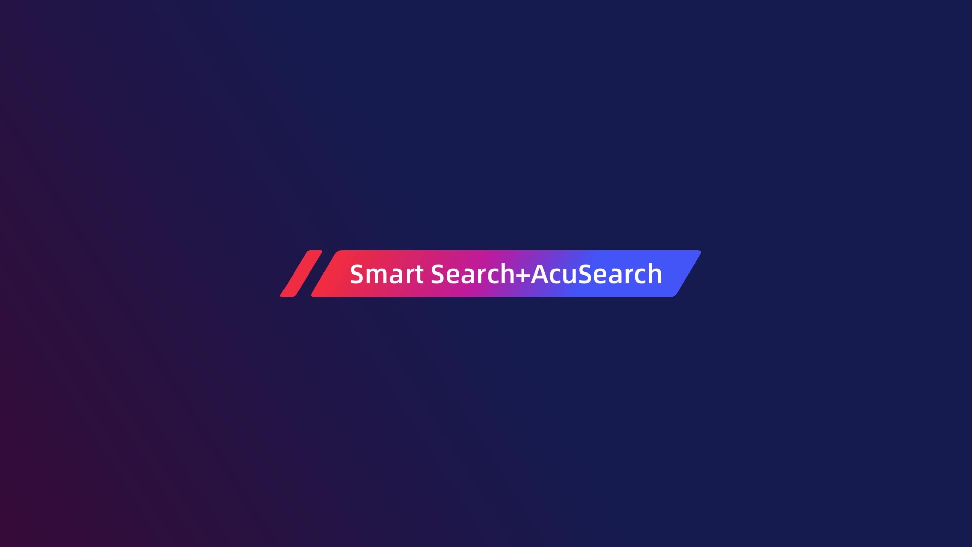 smart search & AcuSearch