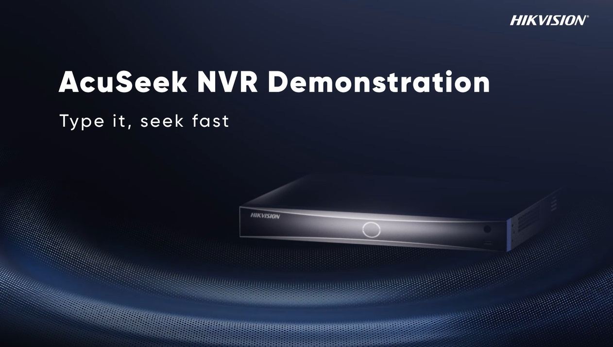 AcuSeek NVR Demonstration