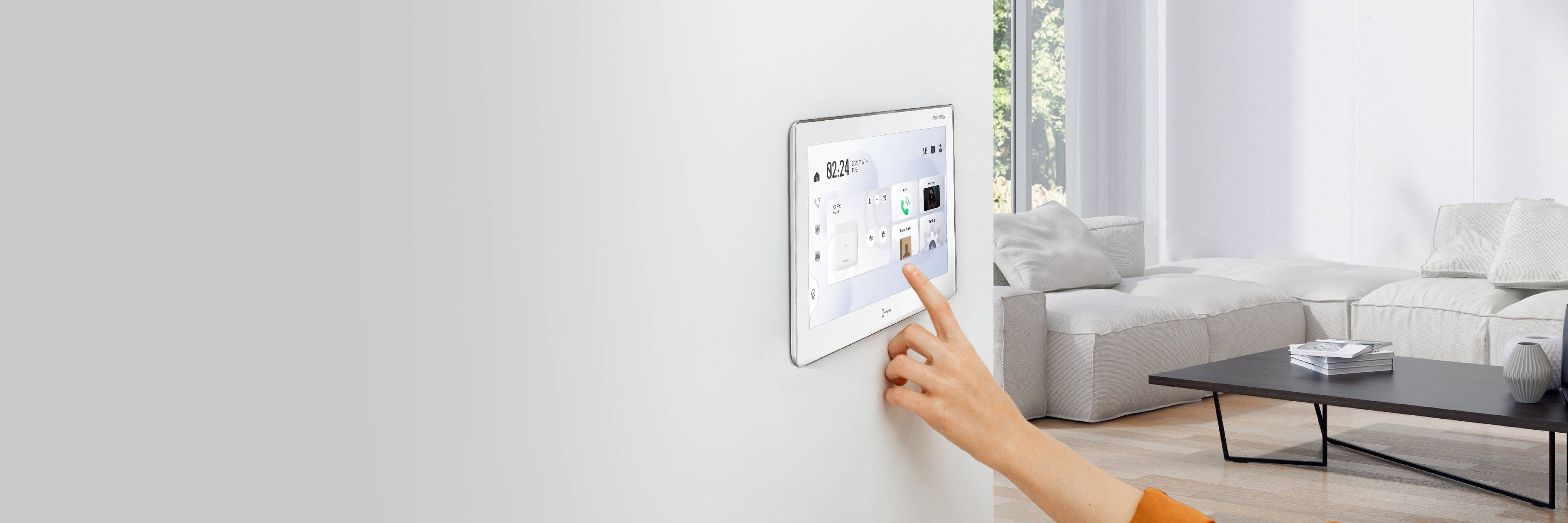 Converge and control security with a simple touch