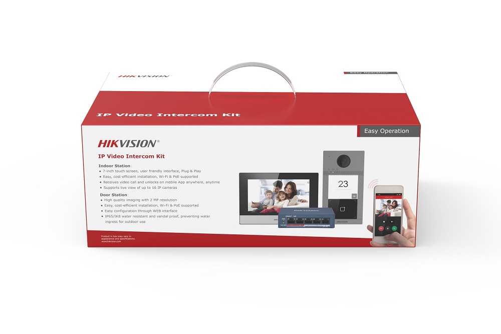 Everything you need to build a simple and easy video intercom system