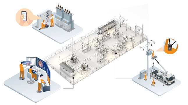 Remote field operation supervision