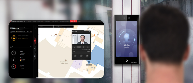 Secure all doors with easy access and complete visibility