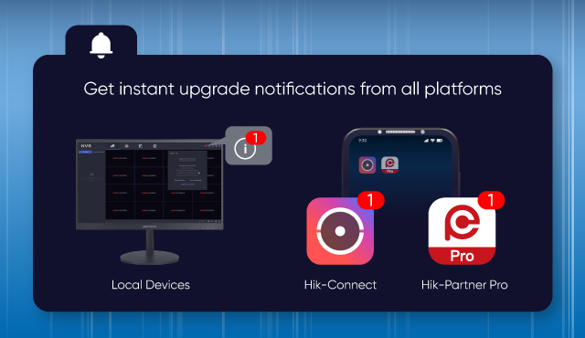 Over-the-air upgrades of EUI for NVR & DVR